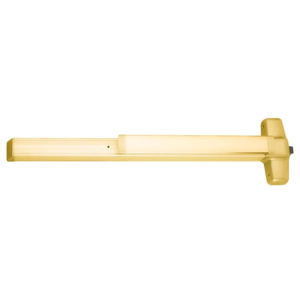 Grade 1 Rim Exit Bar, Wide Stile Pushpad, 36-in Device, Classroom Function, 06 Lever with Escutcheon